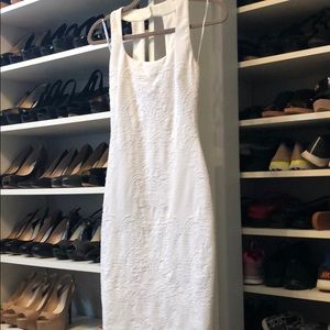 CACHE white dress size XS